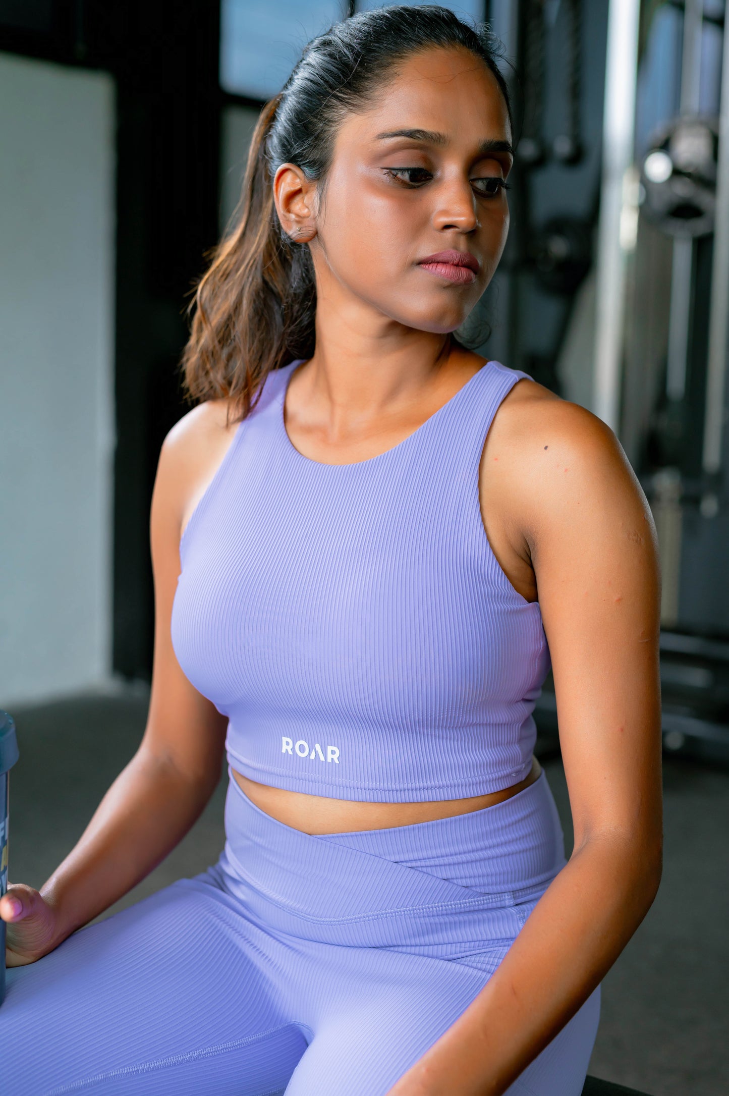 ROAR | POWERPLUS BRA (LIGHT PURPLE) | RUN THE WORLD COLLECTION | WOMEN’S ACTIVE WEAR