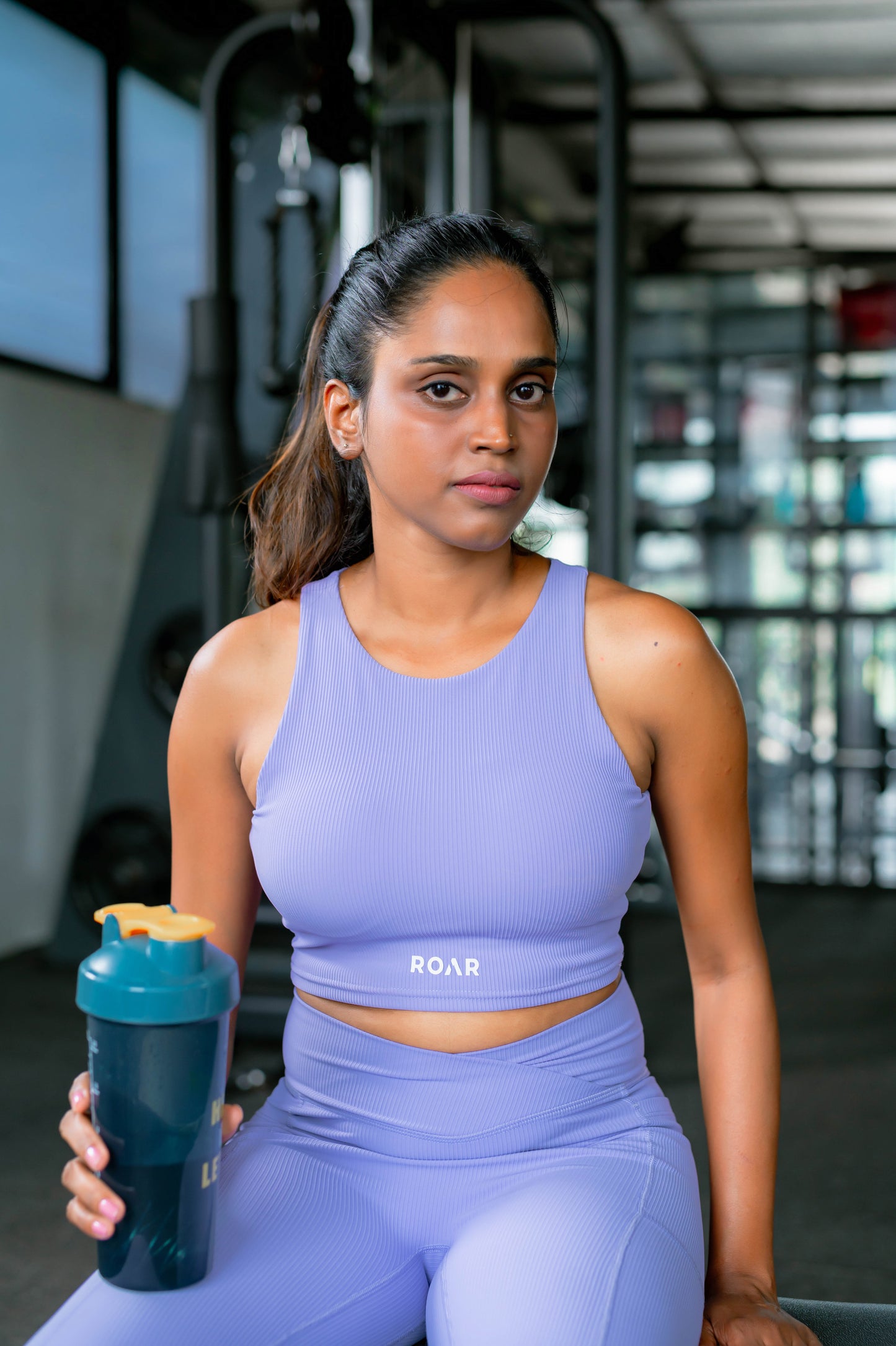 ROAR | POWERPLUS BRA (LIGHT PURPLE) | RUN THE WORLD COLLECTION | WOMEN’S ACTIVE WEAR