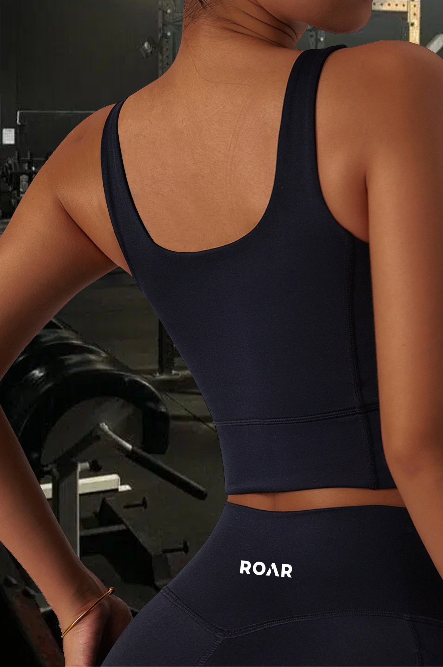 ROAR | INFINITEIMPACT BRA (BLACK) | RUN THE WORLD COLLECTION | WOMEN’S ACTIVE WEAR