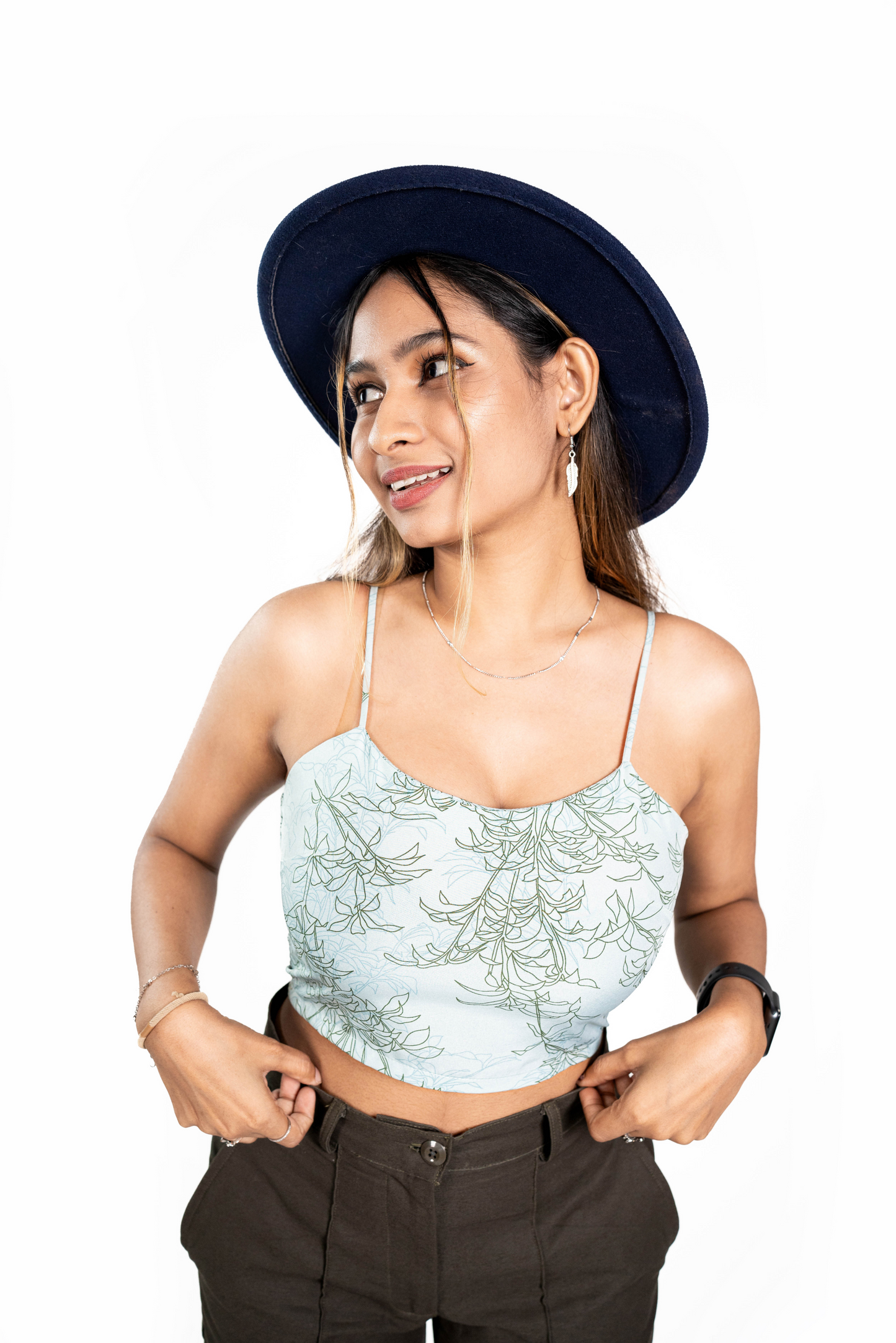 SiSU - IvyCharm Crop Top (Mint Green) - Womens Wear