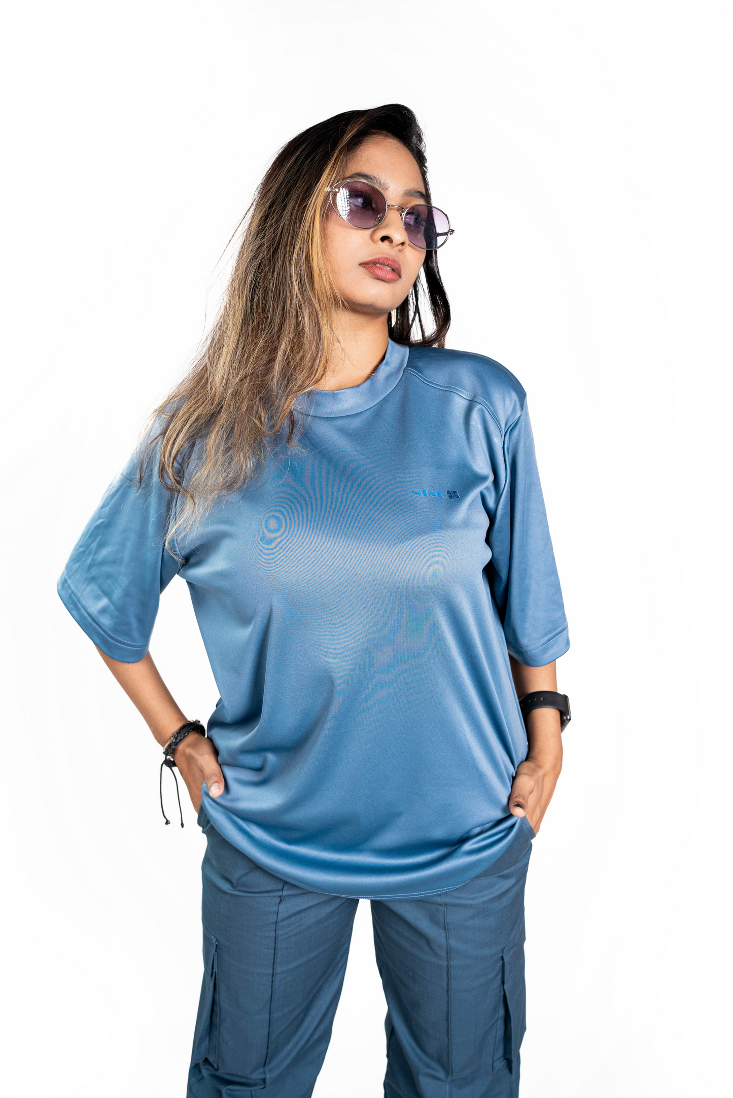 SiSU - Raptor Oversize Tee (Blue) - Unisex
