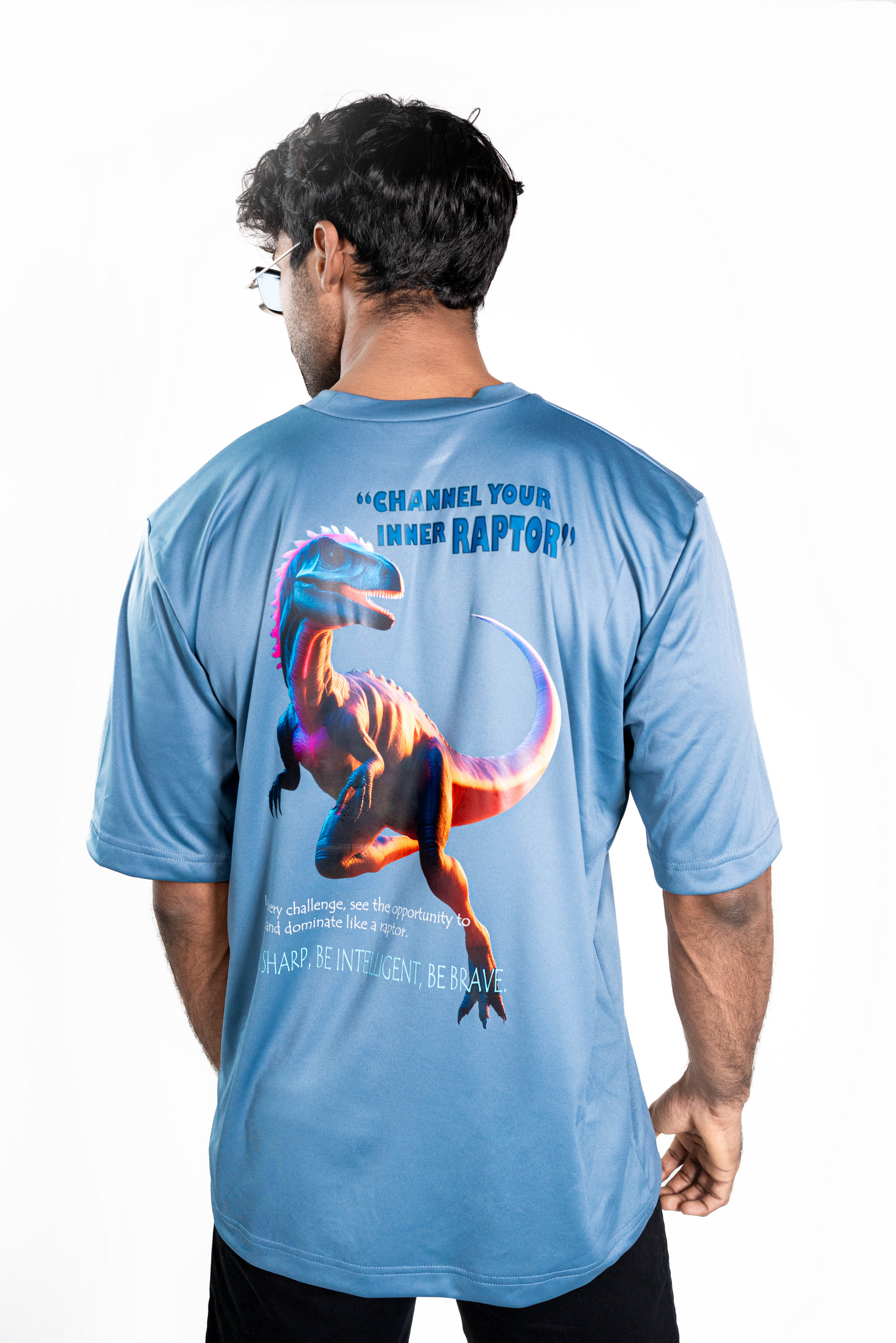 SiSU - Raptor Oversize Tee (Blue) - Unisex