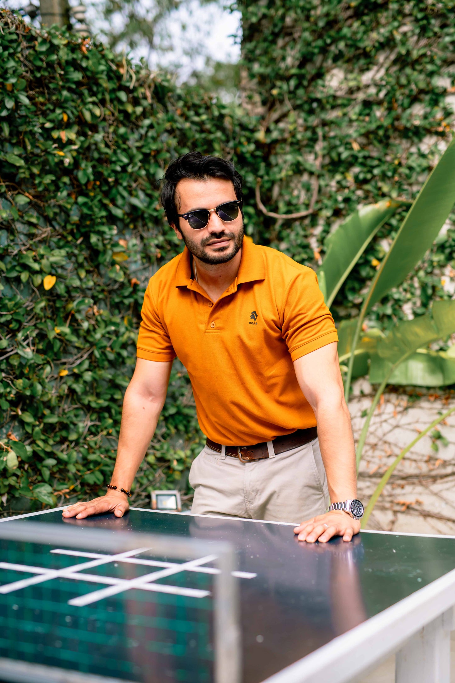 ROAR - Urban Essential Polo Tee (Mustard Yellow) - Regular Fit