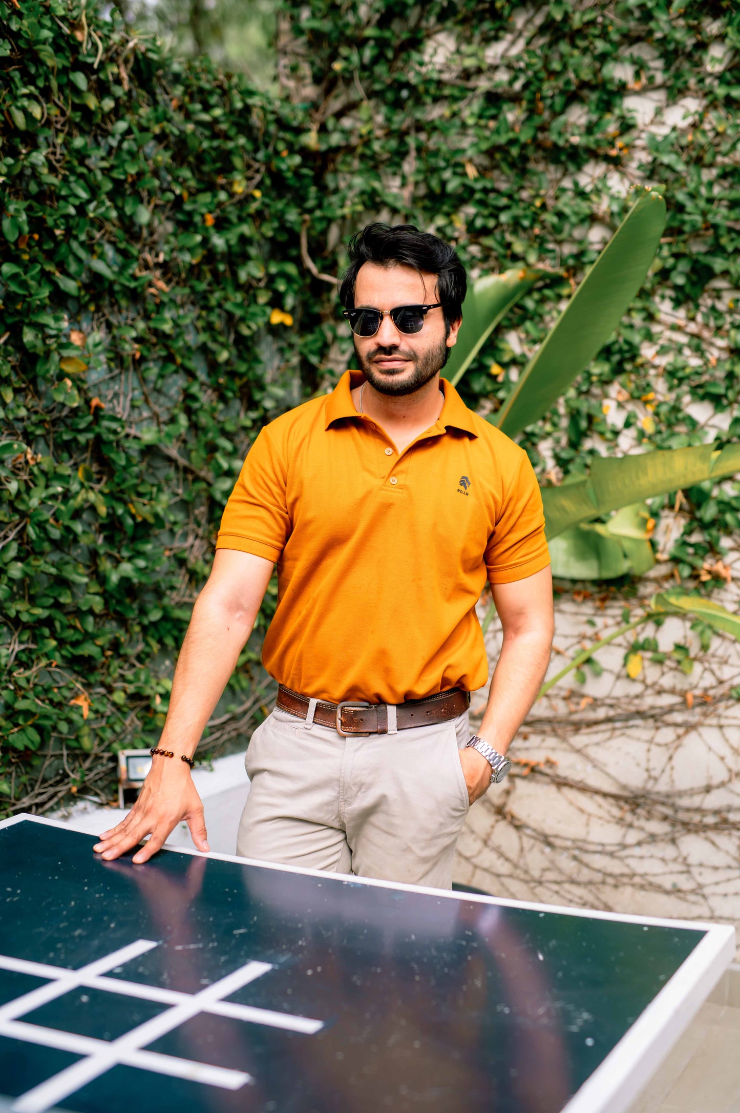 ROAR - Urban Essential Polo Tee (Mustard Yellow) - Regular Fit
