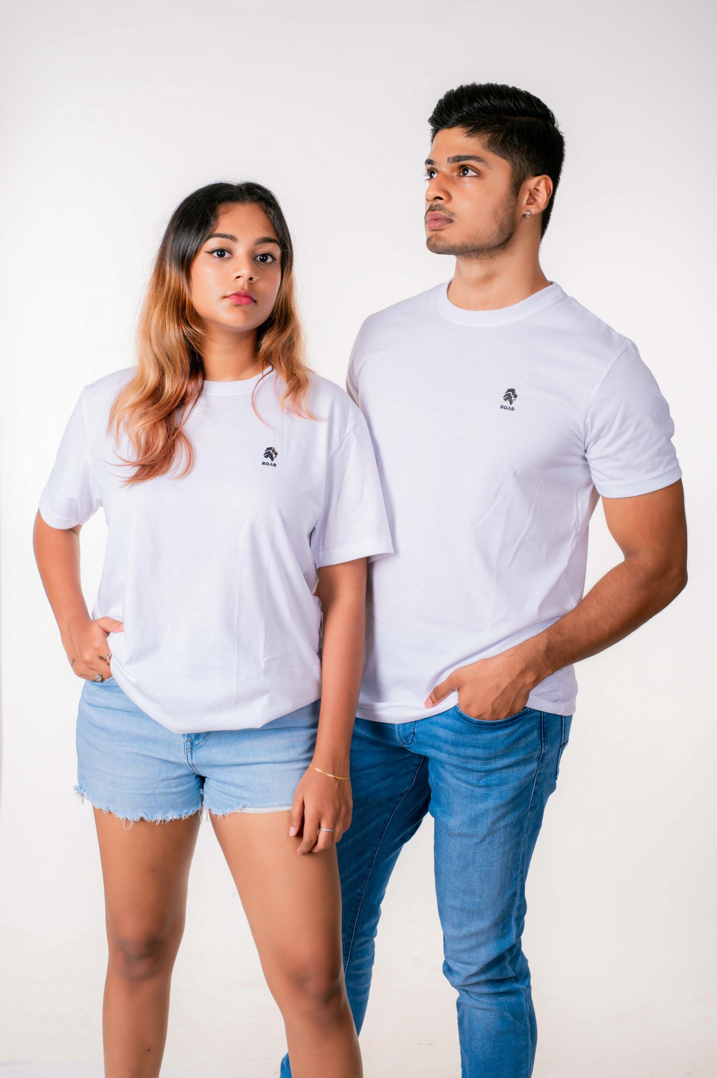 ROAR | OVERSIZE TEE (WHITE) | UNISEX