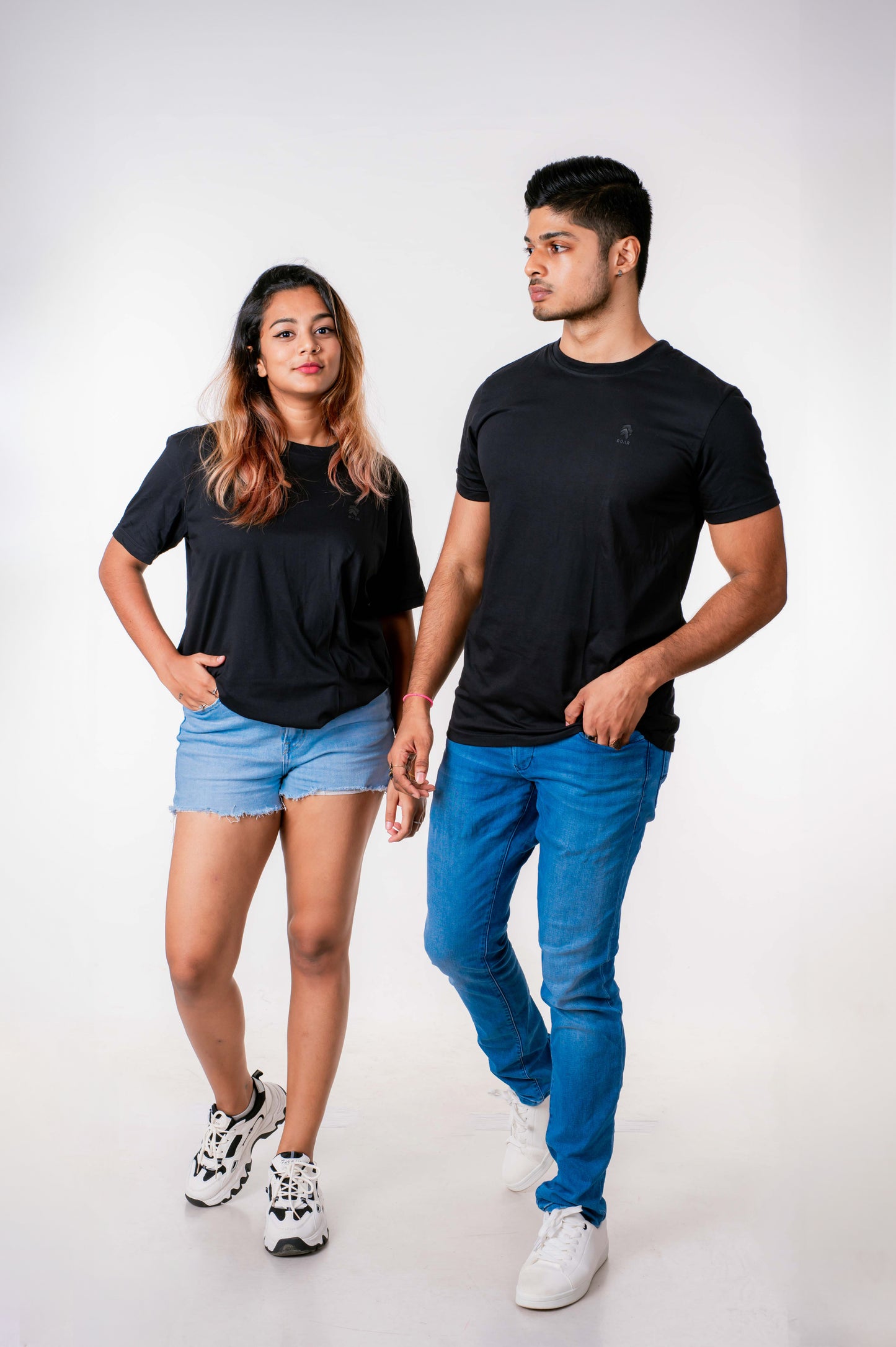 ROAR | OVERSIZE TEE (BLACK) | UNISEX