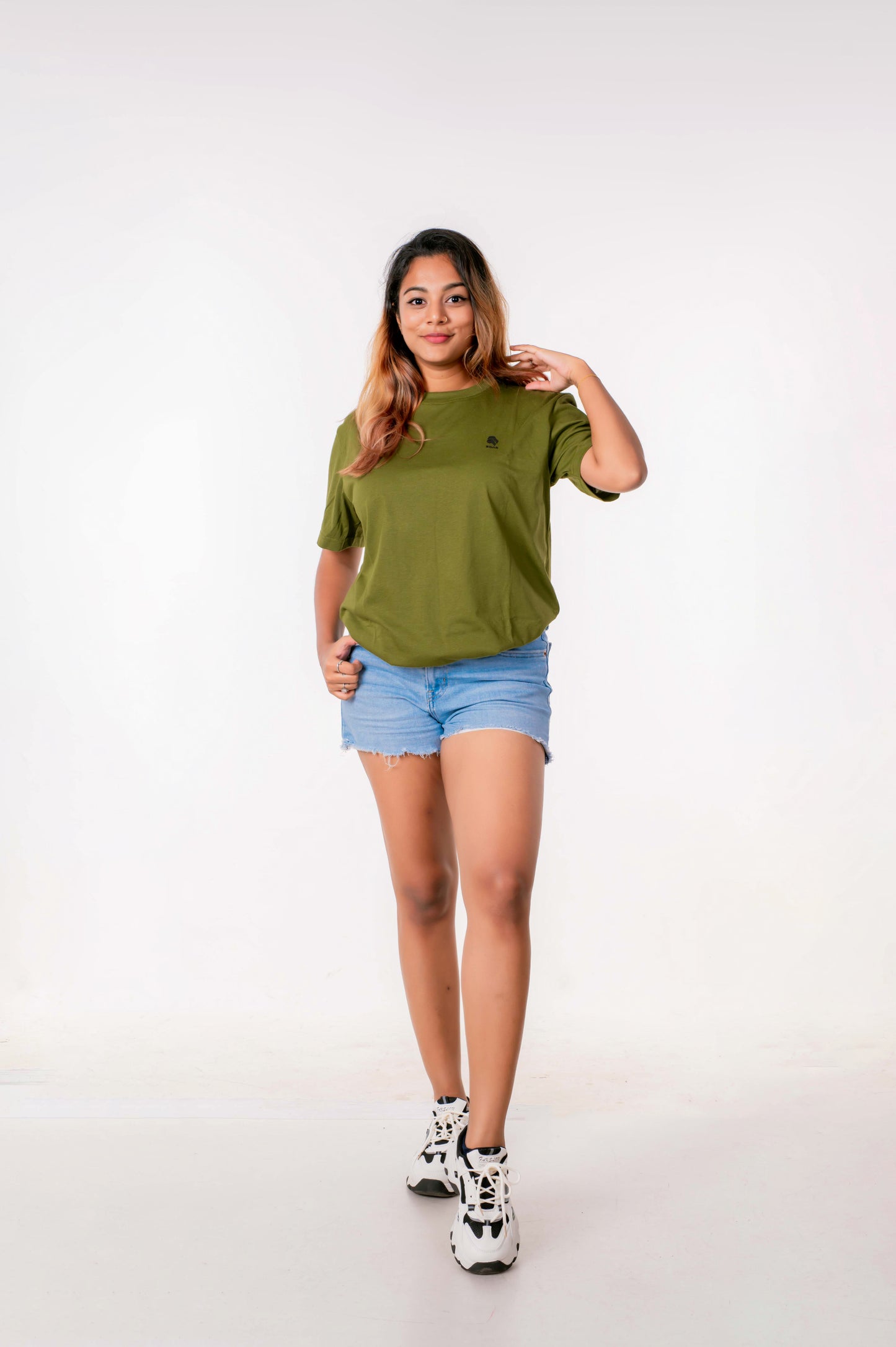 ROAR | OVERSIZE TEE (OLIVE GREEN) | UNISEX