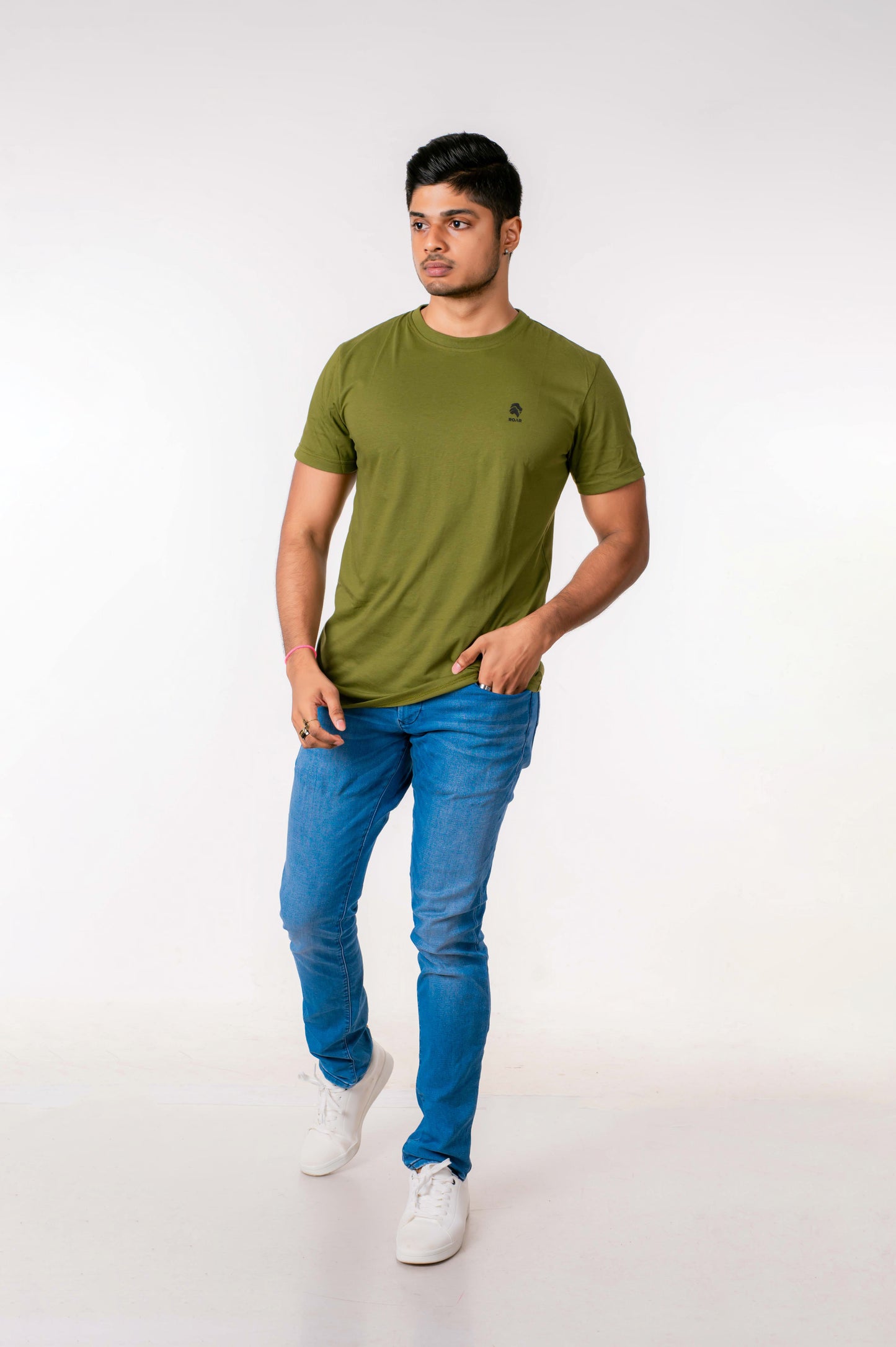 ROAR | OVERSIZE TEE (OLIVE GREEN) | UNISEX