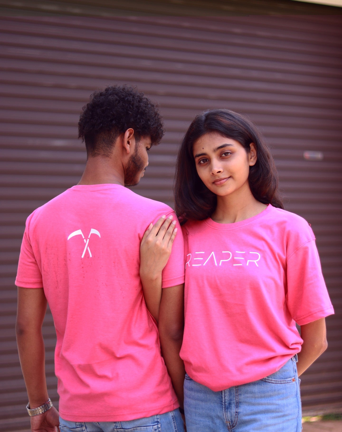 REAPER - UNISEX TEE (PINK)