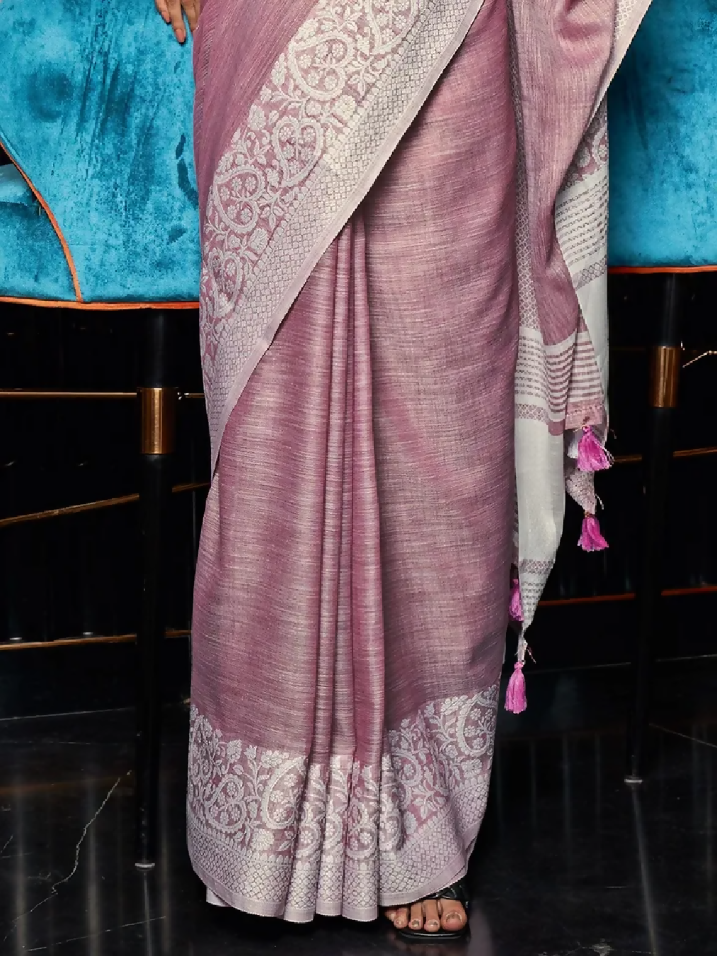 Cadillac & Co. - Handloom Woven Soft Linen Saree | 3 Colours