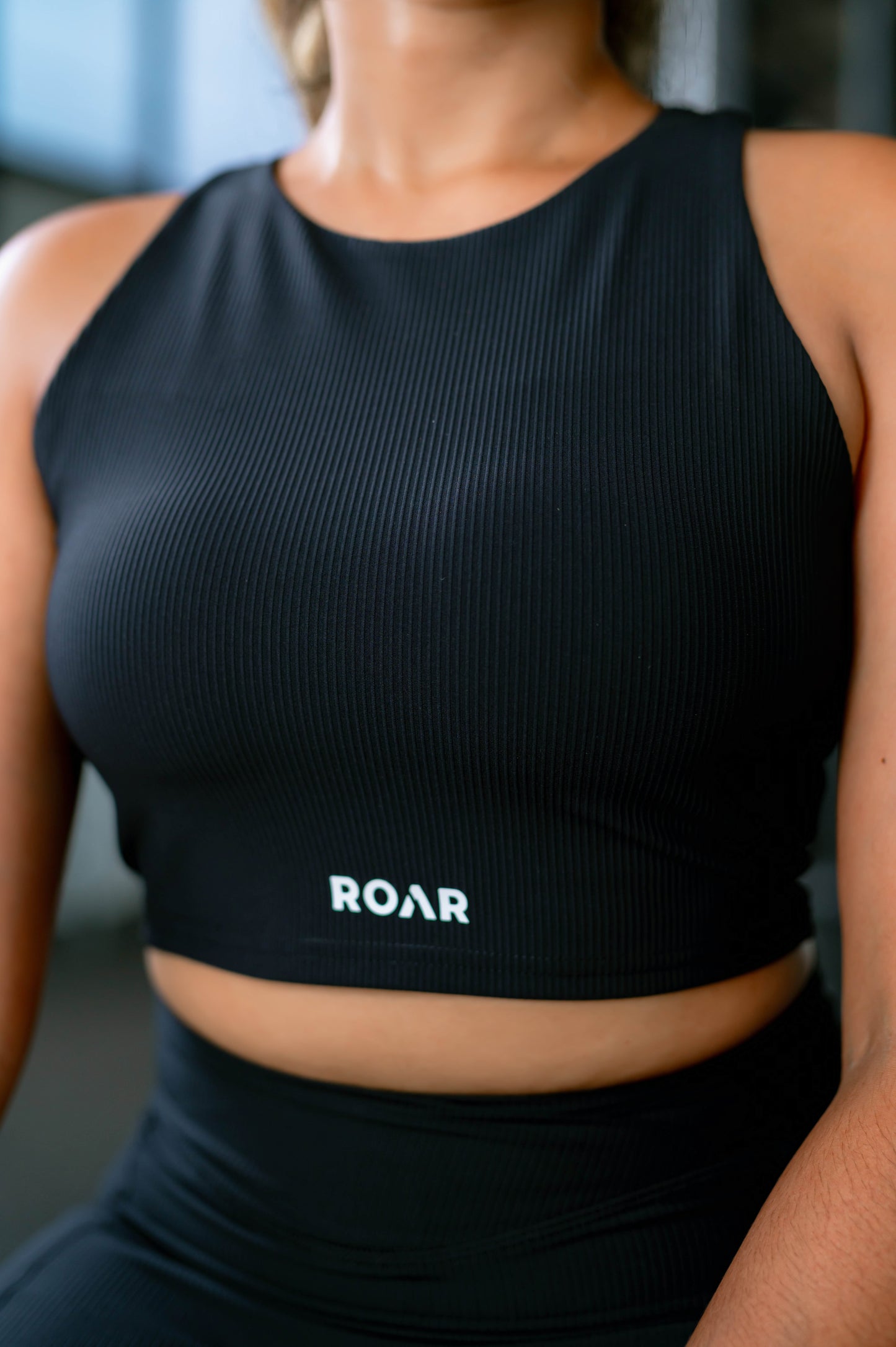 ROAR | POWERPLUS BRA (BLACK) | RUN THE WORLD COLLECTION | WOMEN’S ACTIVE WEAR