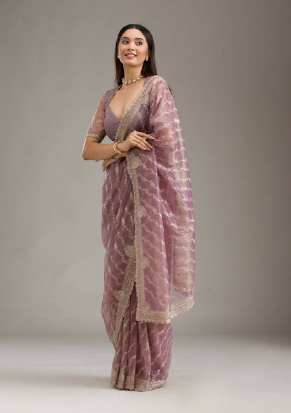 Cadillac & Co. - Soft Silk Saree with Zariwork | 2 Colours