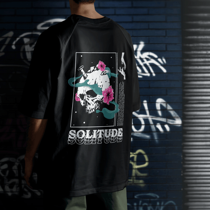 Anumate - Solitude Oversize Tee (Black) - Unisex