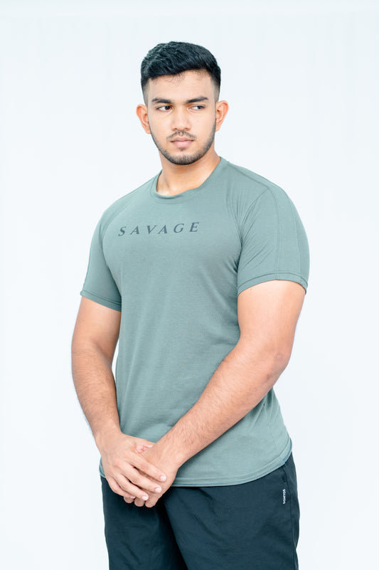 SiSU - Savage Body-Fit Tshirt (Army Green) - MENS