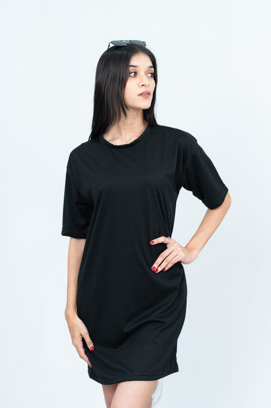 SiSU - Conquer T-Shirt Dress (Black) - WOMEN