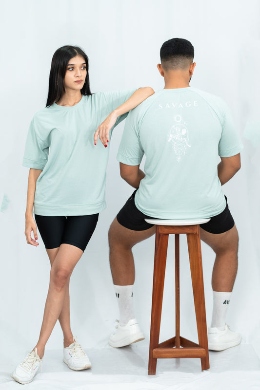SiSU - Overcome Oversized T-Shirt (Mint Green) - UNISEX