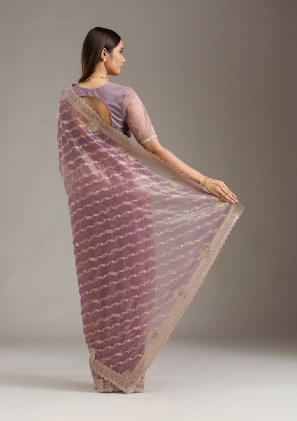 Cadillac & Co. - Soft Silk Saree with Zariwork | 2 Colours