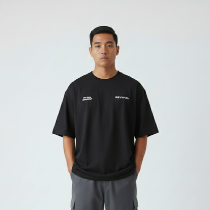 REVIVAL - Deep Sea Hunter (Black) - Unisex - 100% Cotton