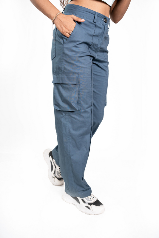 SiSU - CargoEase Pant (Blue) - Womens Wear