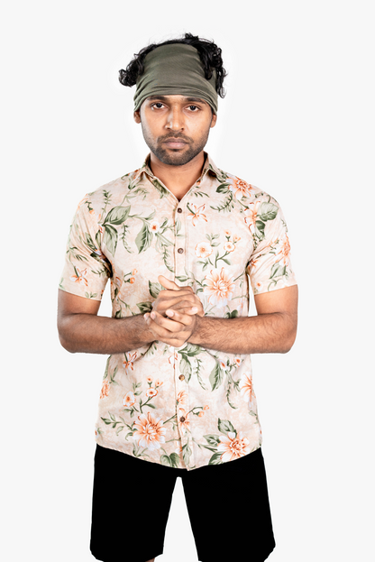 SiSU - Men's Floral Shirt - Stylish Casual Wear for Men