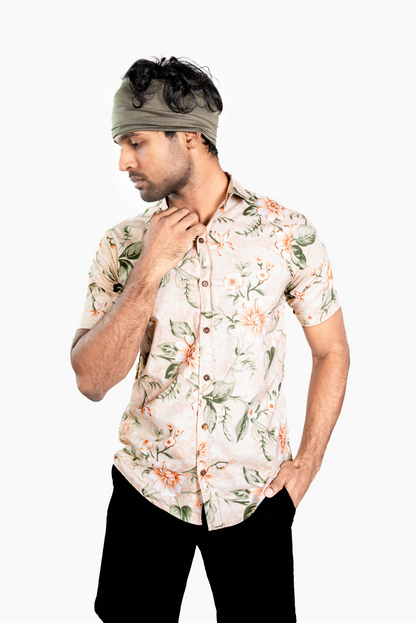 SiSU - Men's Floral Shirt - Stylish Casual Wear for Men