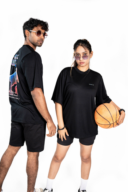 SiSU - T-Rex Oversize Tee (Black) - Unisex