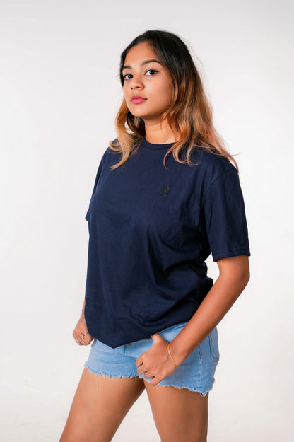 ROAR | OVERSIZE TEE (NAVY BLUE) | UNISEX