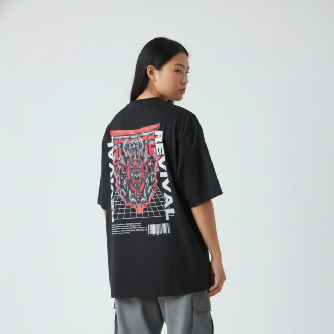 REVIVAL - Dark Realm (Black) - Unisex - 100% Cotton