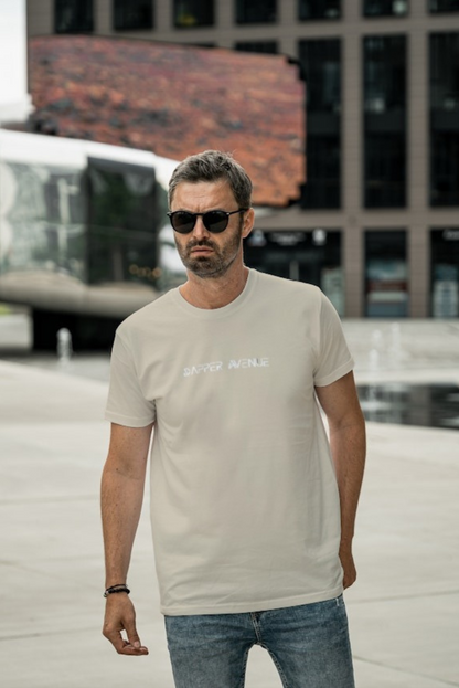 DapperAvenue - "Porsche Edition" Oversize Tee (Beige) - Unisex