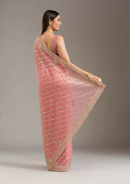 Cadillac & Co. - Soft Silk Saree with Zariwork | 2 Colours