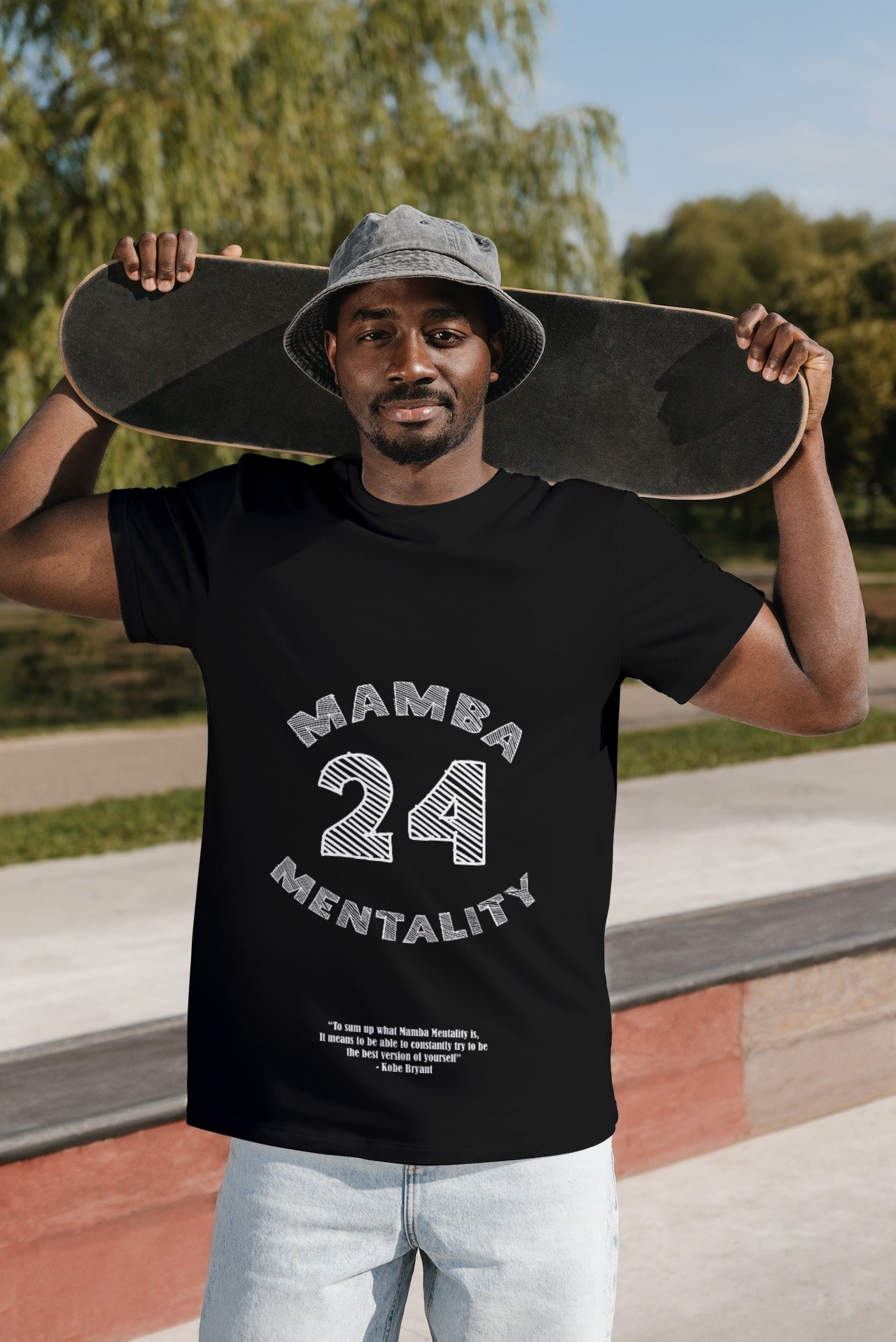 Cozzie Fit | "Mamba Mentality" Tee (Black) | Unisex