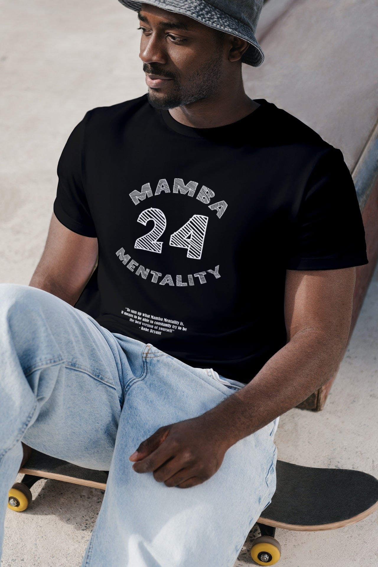 Cozzie Fit | "Mamba Mentality" Tee (Black) | Unisex