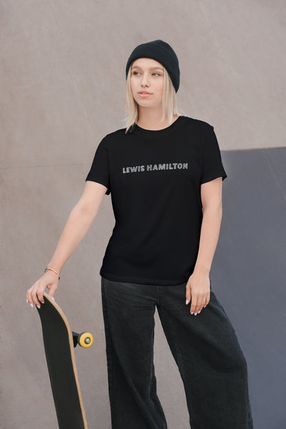 Cozzie Fit | "Lewis Hamilton" Tee (Black) | Unisex