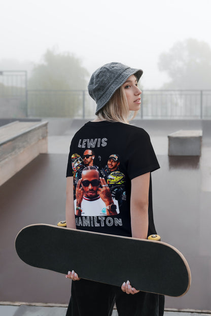 Cozzie Fit | "Lewis Hamilton" Tee (Black) | Unisex