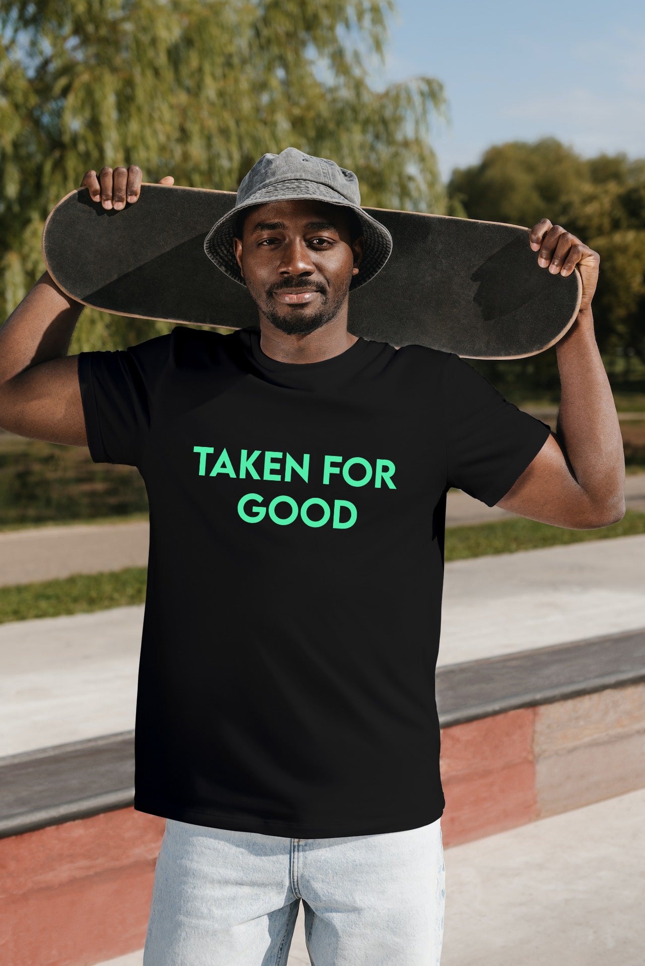 Cozzie Fit | Taken for Good Tee (Black) | Unisex