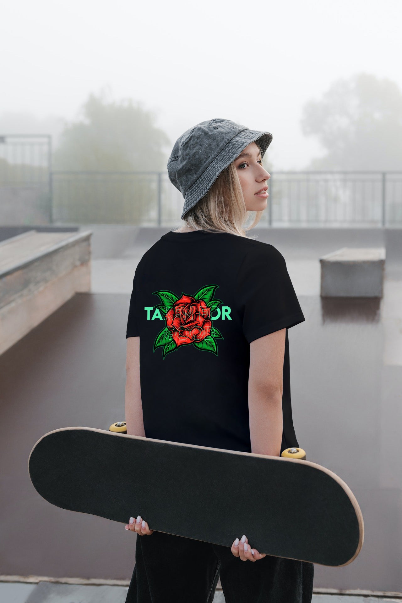 Cozzie Fit | Taken for Good Tee (Black) | Unisex