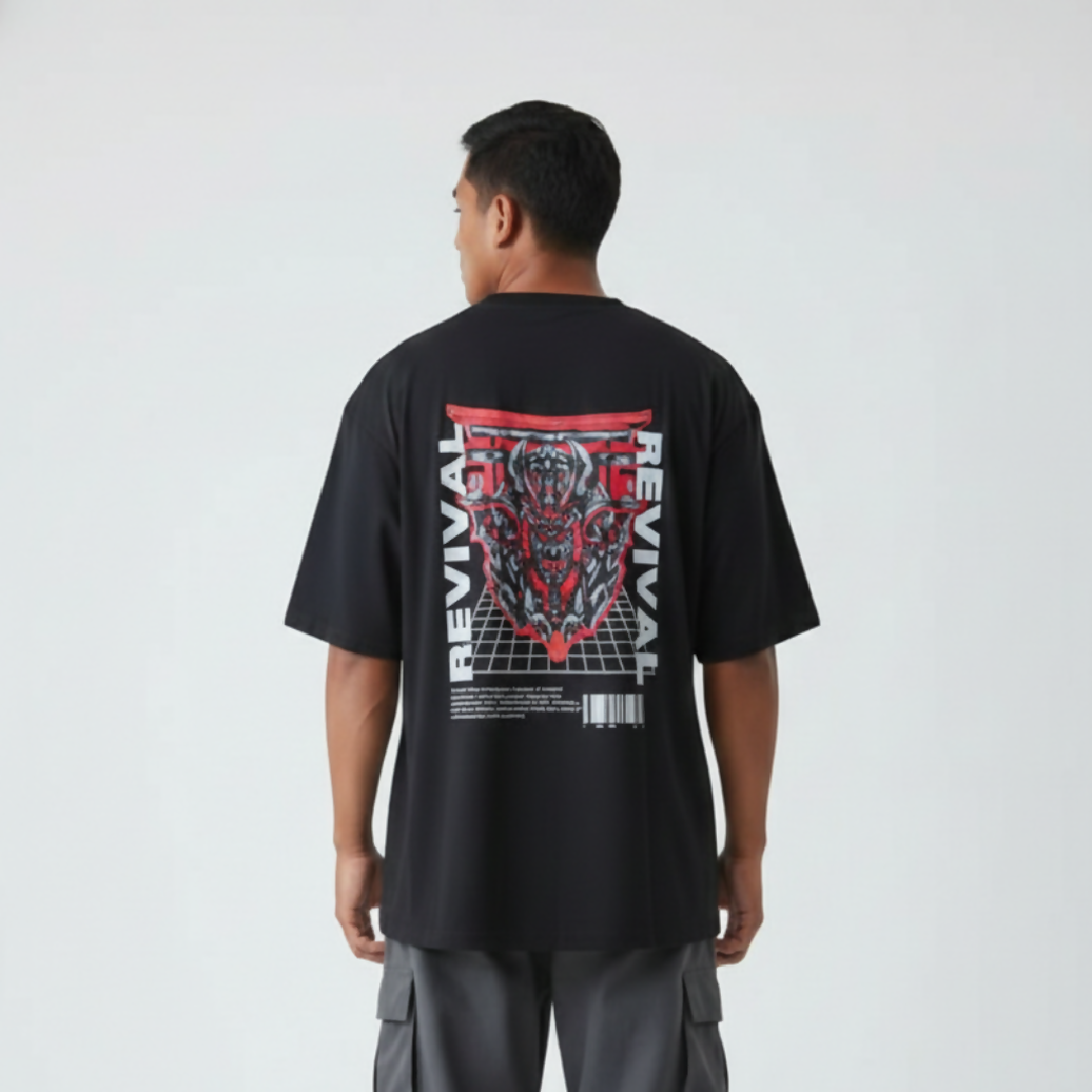 REVIVAL - Dark Realm (Black) - Unisex - 100% Cotton